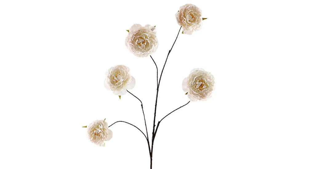 Zijden bloem Rosa groot 112 cm