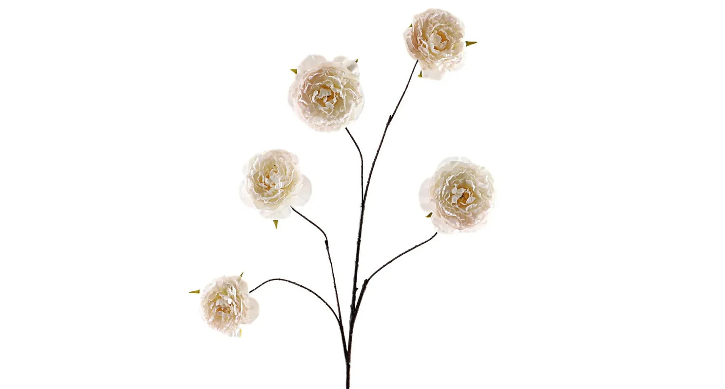 Zijden bloem Rosa groot 112 cm