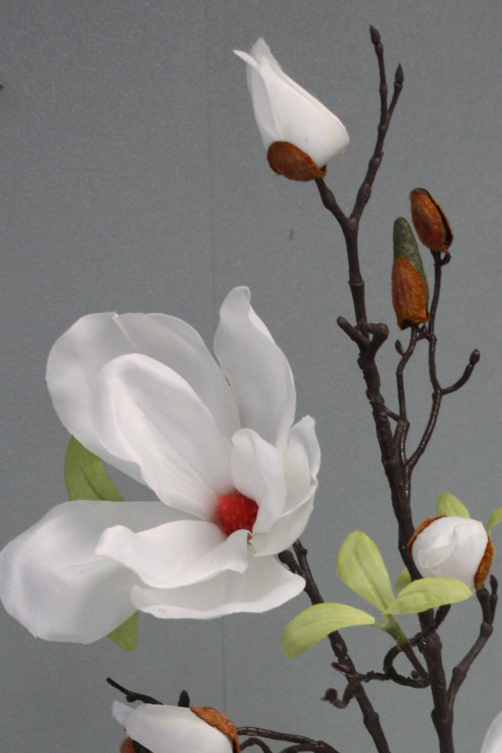 Zijden bloem Magnolia tak 105 cm