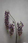 Zijden bloem Larkspur paars/ roze 110 cm