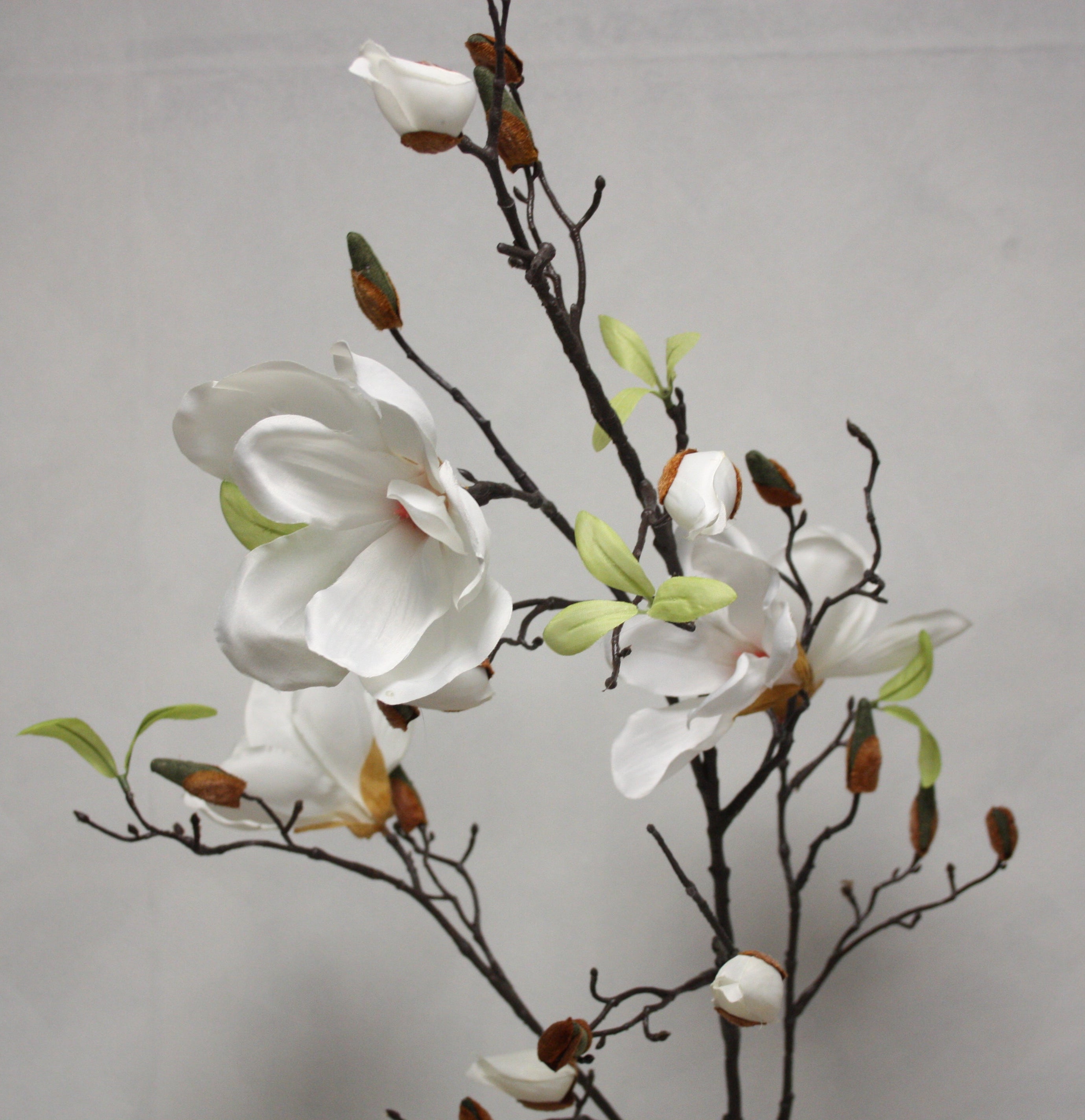 Zijden bloem Magnolia tak 105 cm