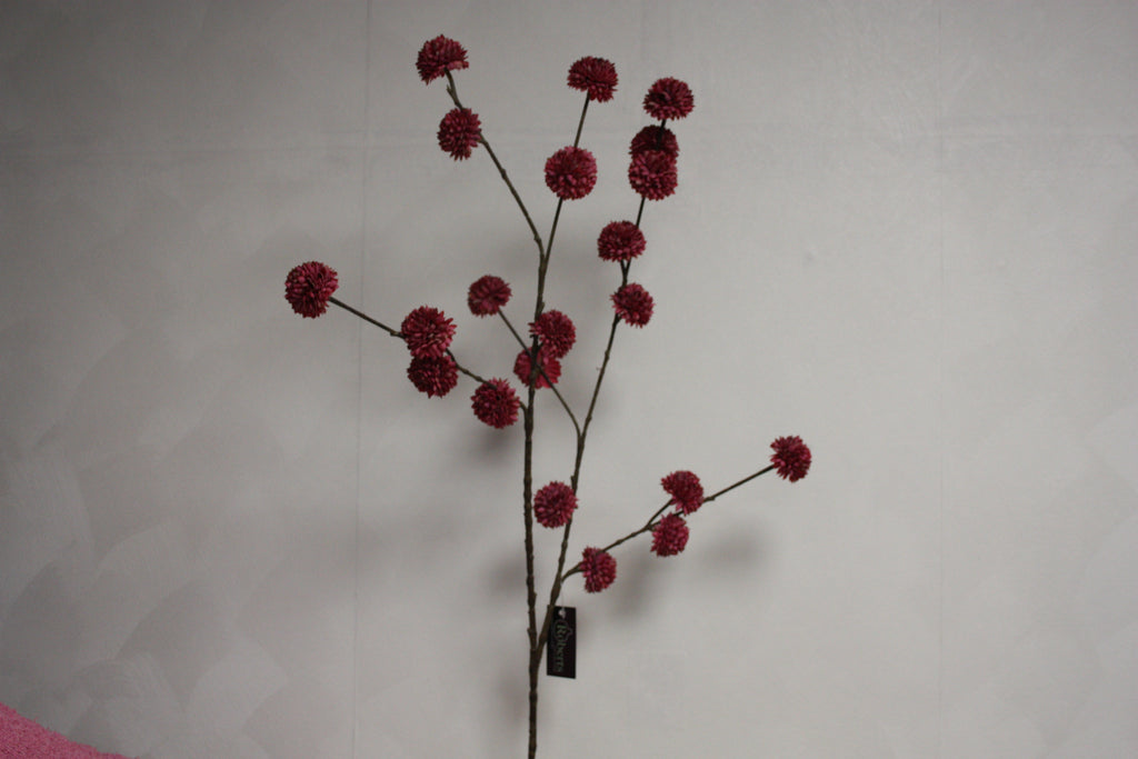 Pompom Burgundy 100cm