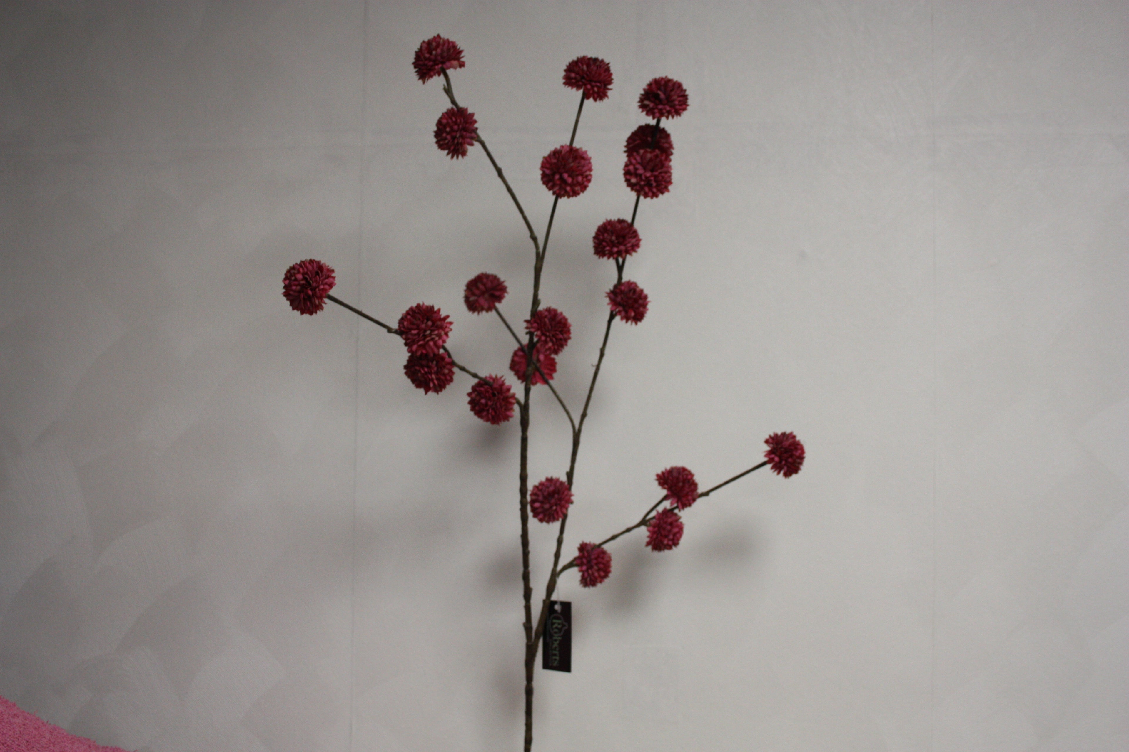Pompom Burgundy 100cm