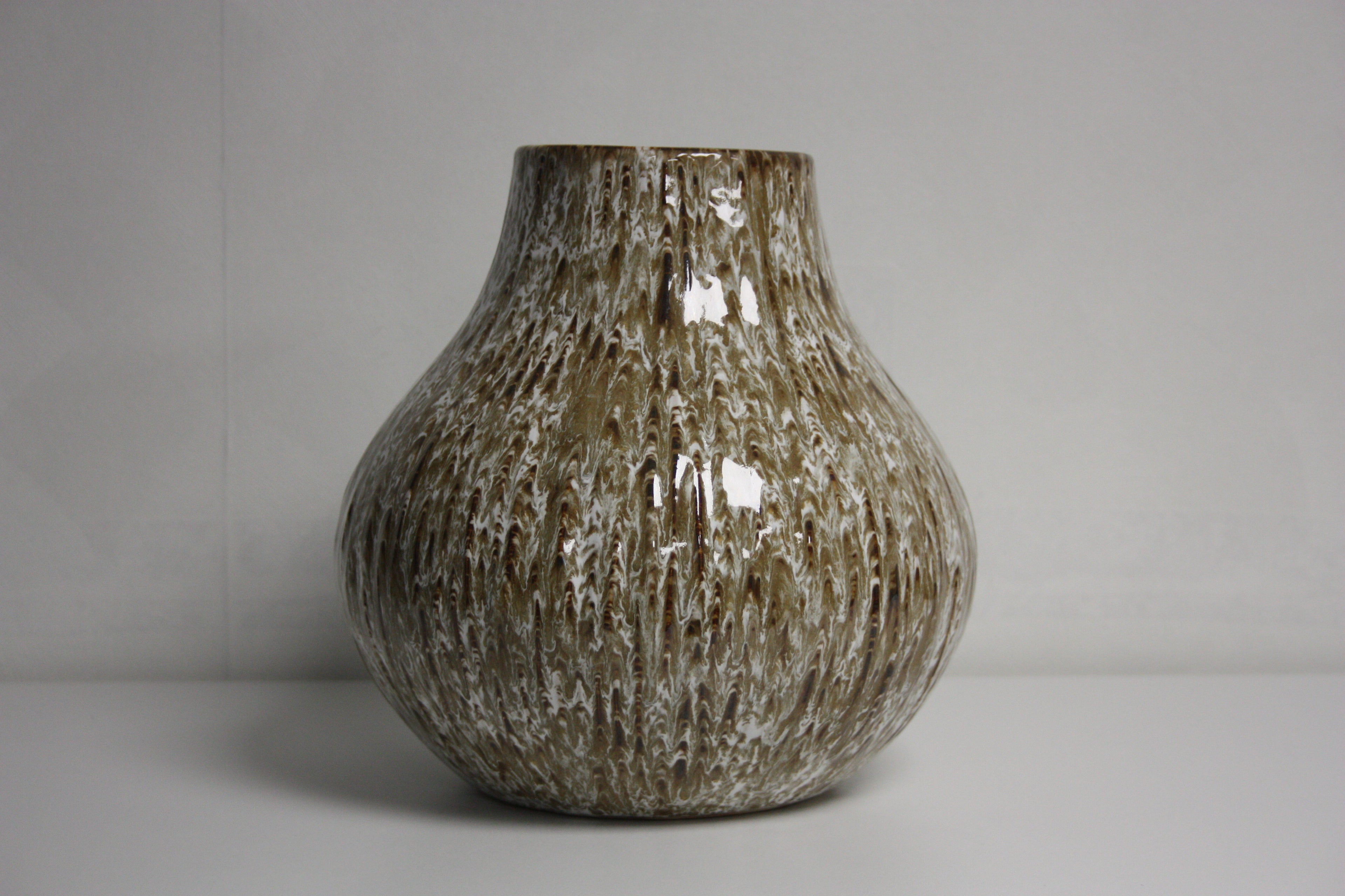 Arizona Vaas  Glanzend Taupe