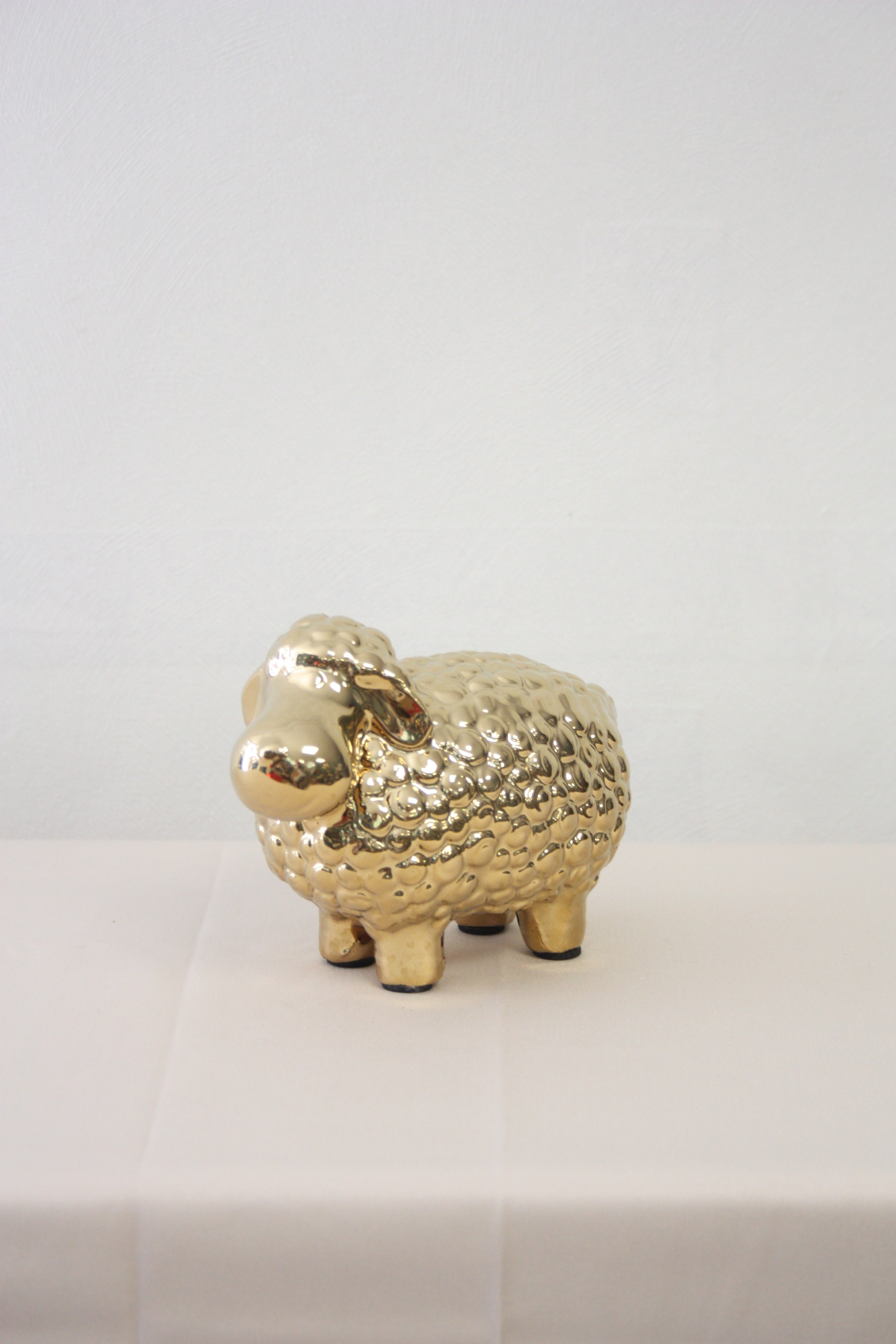 Ceramic gouden schaap