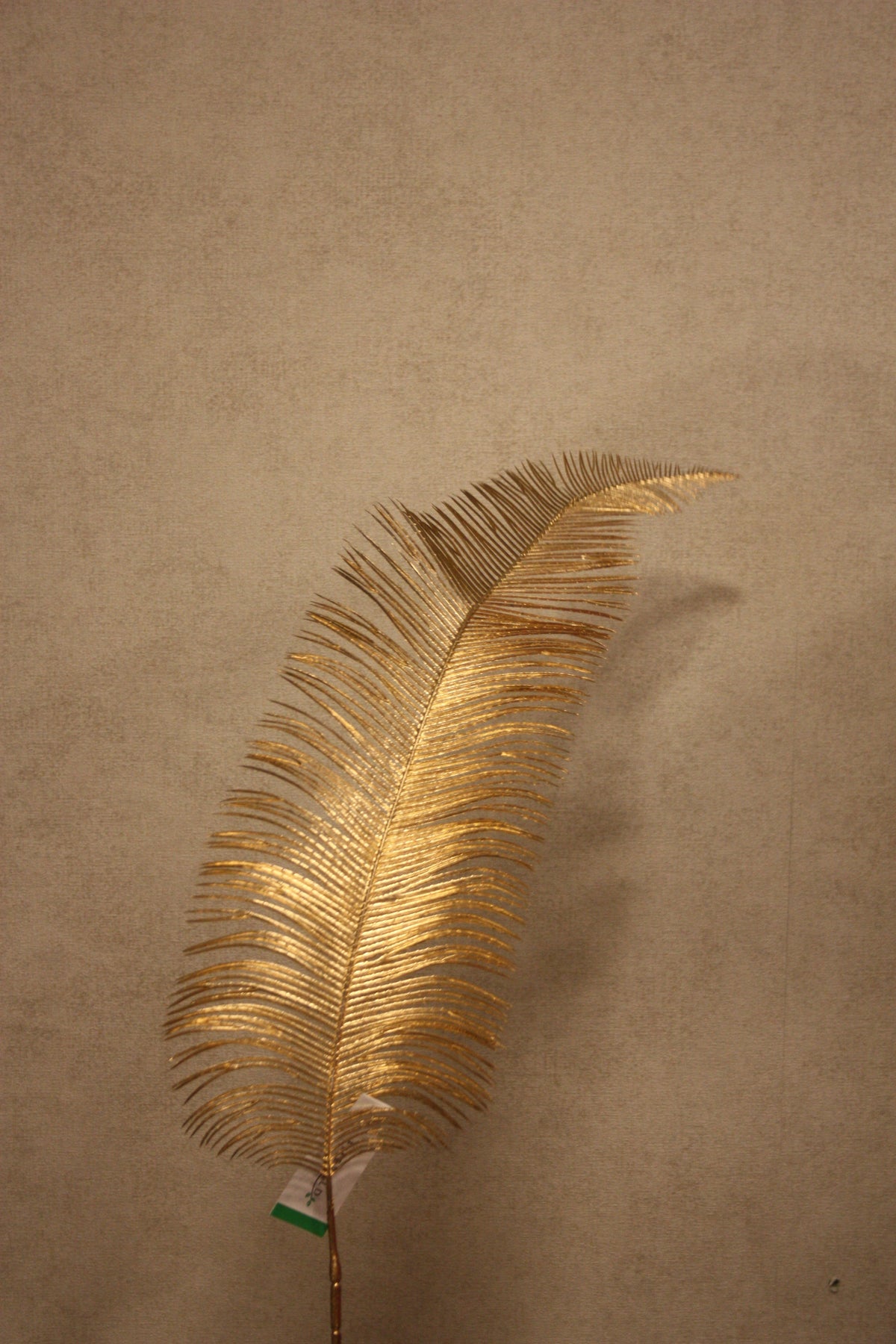 Palm spray gold 80 cm
