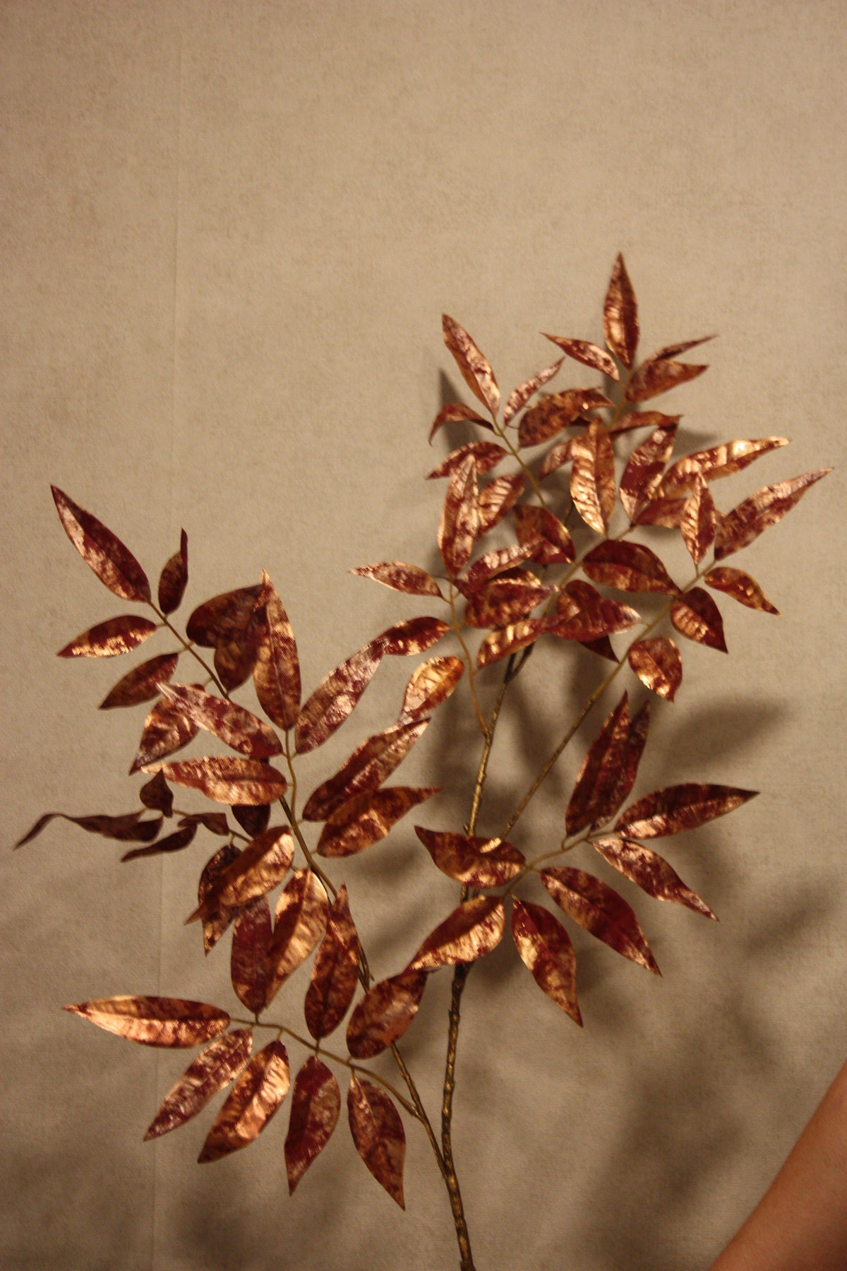 Kunsttak Den Glitter  rose